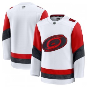 Miesten NHL Carolina Hurricanes Pelipaita Custom 2025-26 Fanatics Premium Vieras Valkoinen
